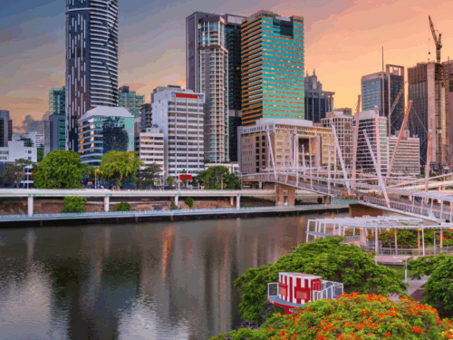 Brisbane city view