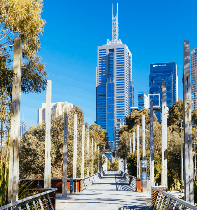 Melbourne building view